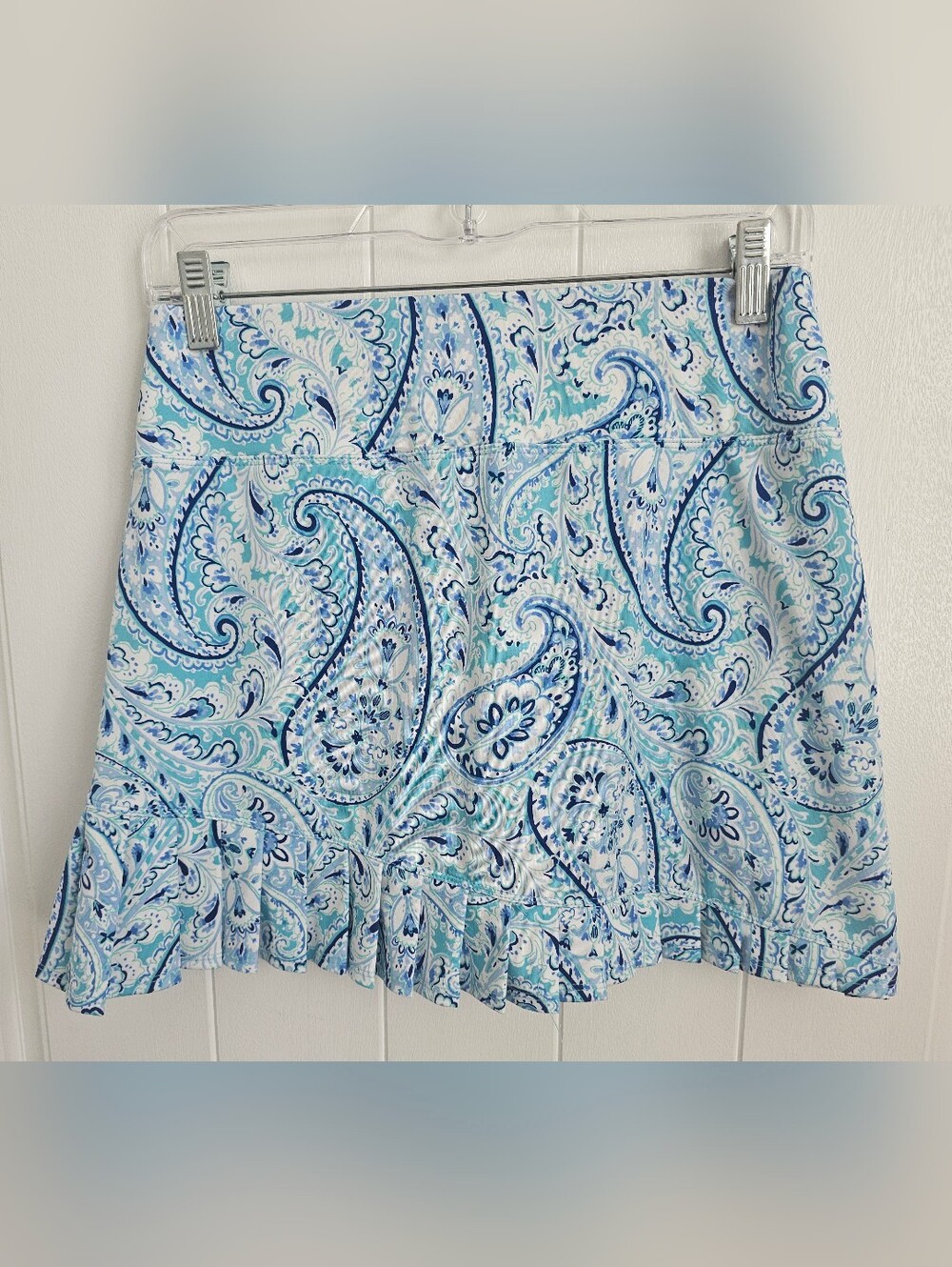 SIGRID OLSEN Womens Pleated Floral Golf/ Tennis Skort Size S